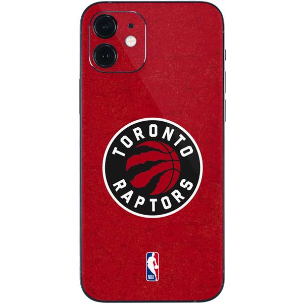 NBA Toronto Raptors Distressed iPhone 12 Skin