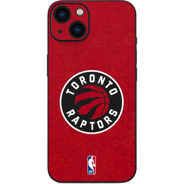 NBA Toronto Raptors Distressed iPhone 13 Skin
