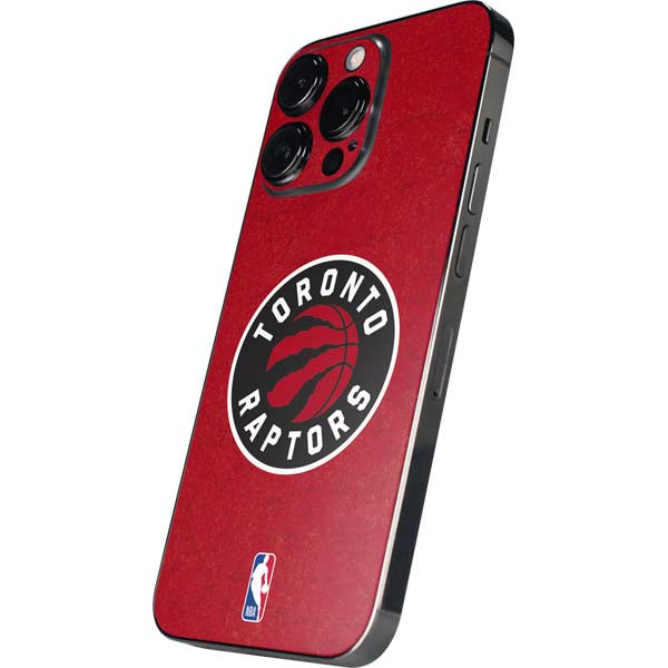 NBA Toronto Raptors Distressed iPhone 15 Pro Skin