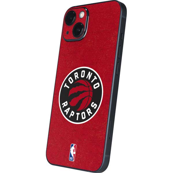 NBA Toronto Raptors Distressed iPhone 15 Skin