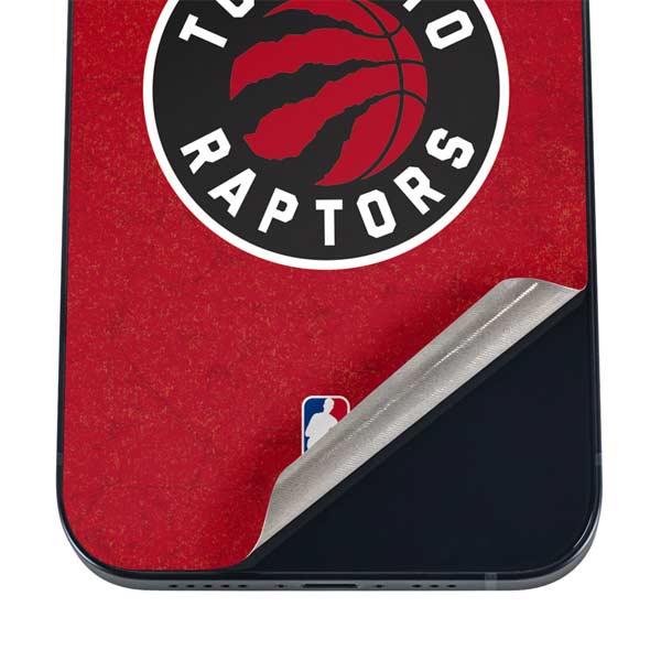 NBA Toronto Raptors Distressed iPhone 16 Plus Skin
