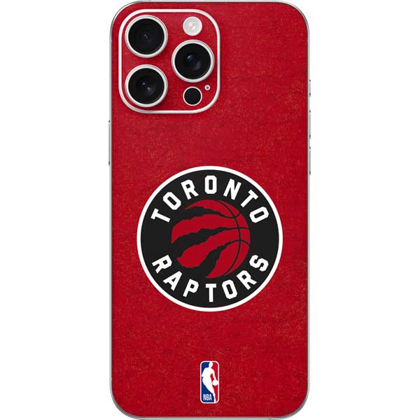 NBA Toronto Raptors Distressed iPhone 16 Pro Max Skin