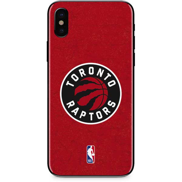 NBA Toronto Raptors Distressed iPhone XS Max Skin