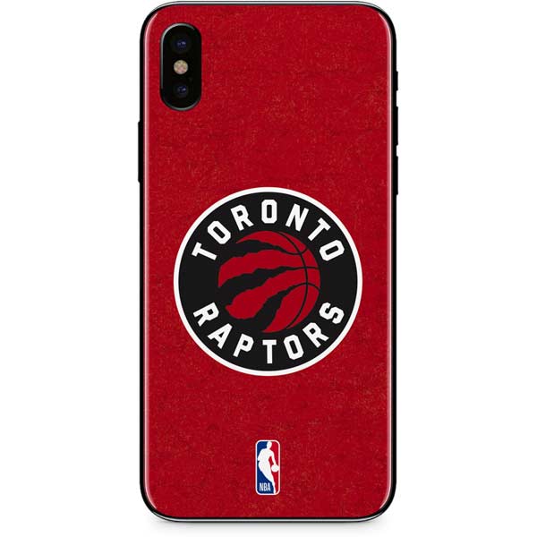 NBA Toronto Raptors Distressed iPhone XS Skin