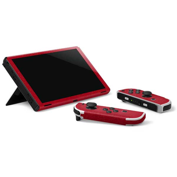 NBA Toronto Raptors Distressed Nintendo Switch OLED (2021) Skin