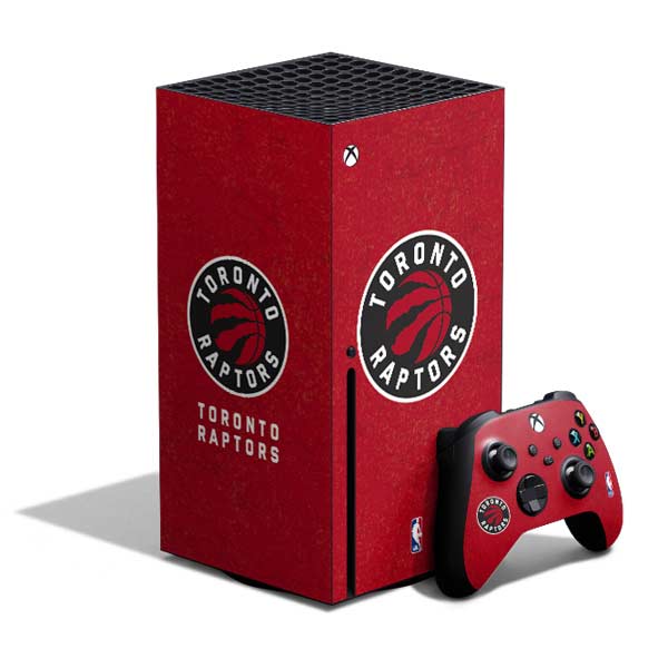 NBA Toronto Raptors Distressed Xbox Series X Bundle Skin