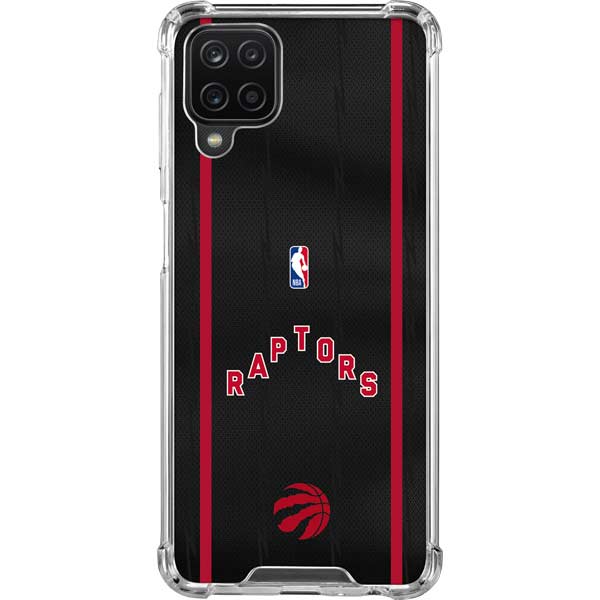 NBA Toronto Raptors Jersey Galaxy A12 Clear Case