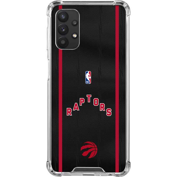 NBA Toronto Raptors Jersey Galaxy A32 5G Clear Case