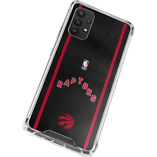 NBA Toronto Raptors Jersey Galaxy A32 5G Clear Case