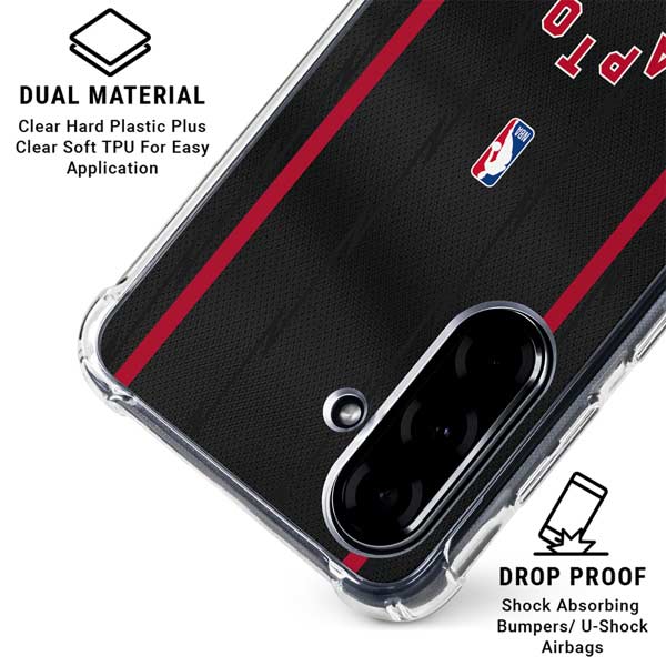 NBA Toronto Raptors Jersey Galaxy A36 5G Clear Case