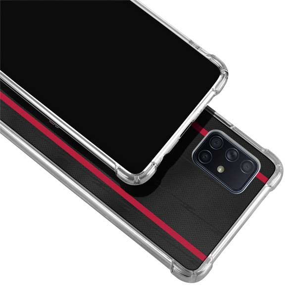 NBA Toronto Raptors Jersey Galaxy A71 5G Clear Case