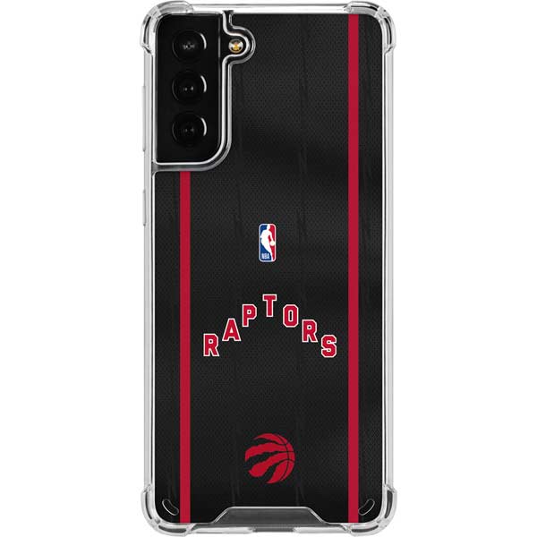 NBA Toronto Raptors Jersey Galaxy S21 Plus 5G Clear Case