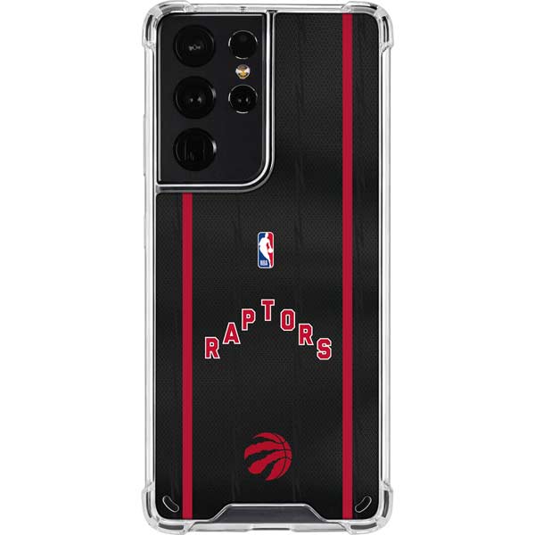 NBA Toronto Raptors Jersey Galaxy S21 Ultra 5G Clear Case
