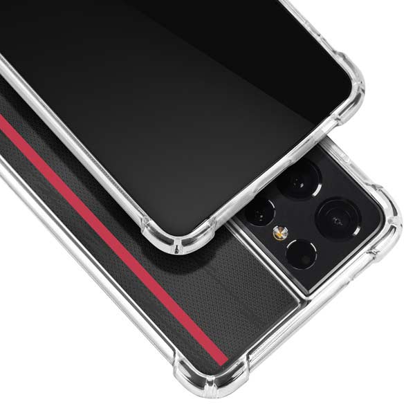 NBA Toronto Raptors Jersey Galaxy S21 Ultra 5G Clear Case