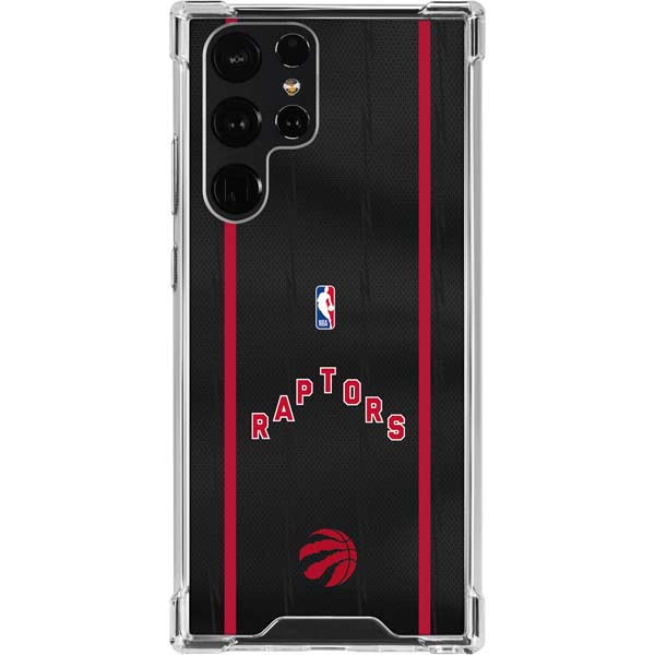 NBA Toronto Raptors Jersey Galaxy S22 Ultra Clear Case