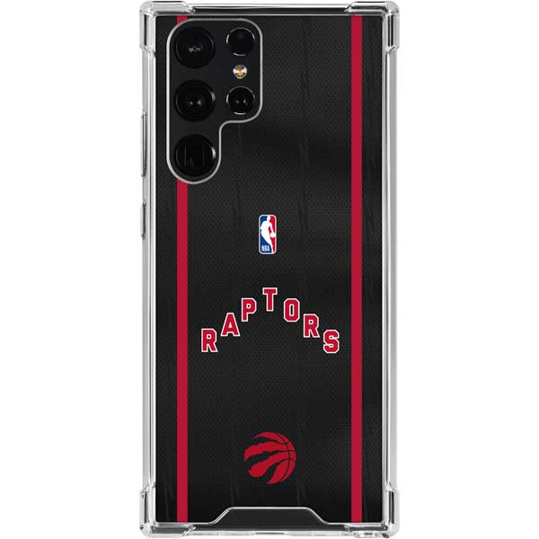 NBA Toronto Raptors Jersey Galaxy S24 Ultra Clear Case