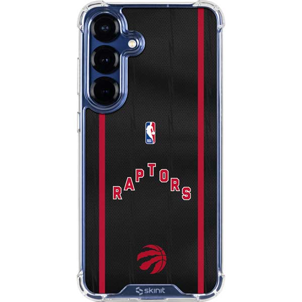 NBA Toronto Raptors Jersey Galaxy S25 Plus Clear Case