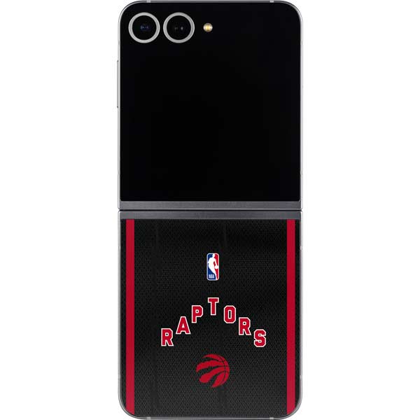 NBA Toronto Raptors Jersey Galaxy Z Flip6 Skin