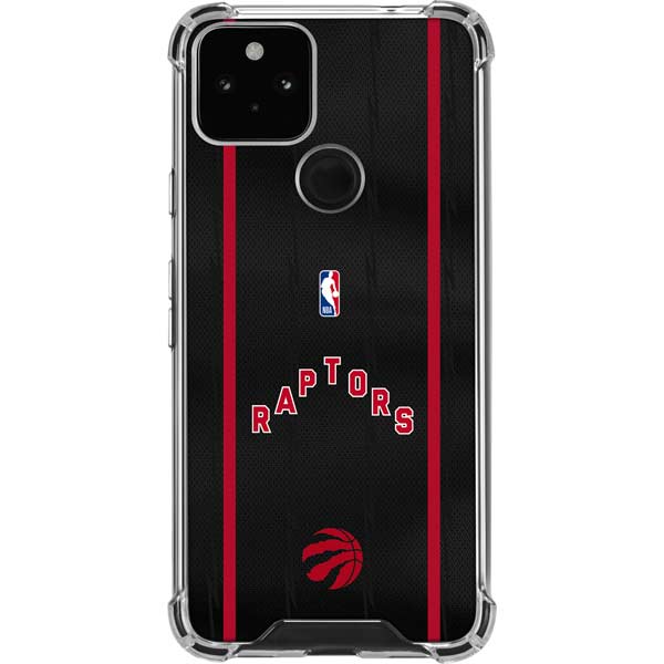 NBA Toronto Raptors Jersey Google Pixel 5 Clear Case