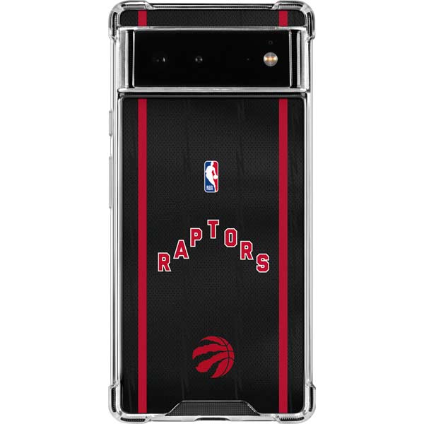 NBA Toronto Raptors Jersey Google Pixel 6 Clear Case