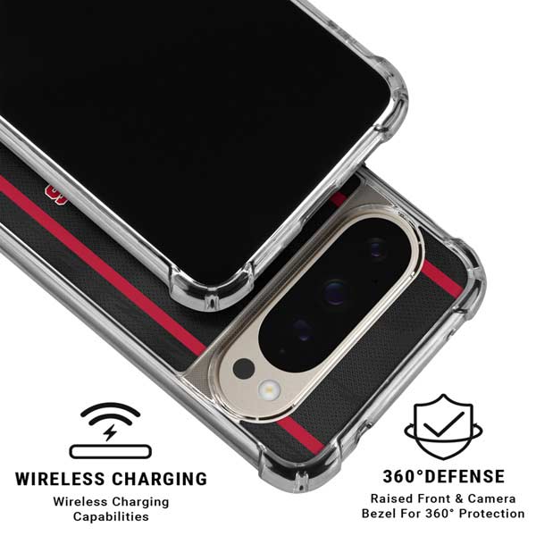 NBA Toronto Raptors Jersey Google Pixel 9/9 Pro Clear Case