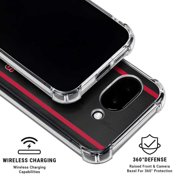 NBA Toronto Raptors Jersey Google Pixel 9a Clear Case