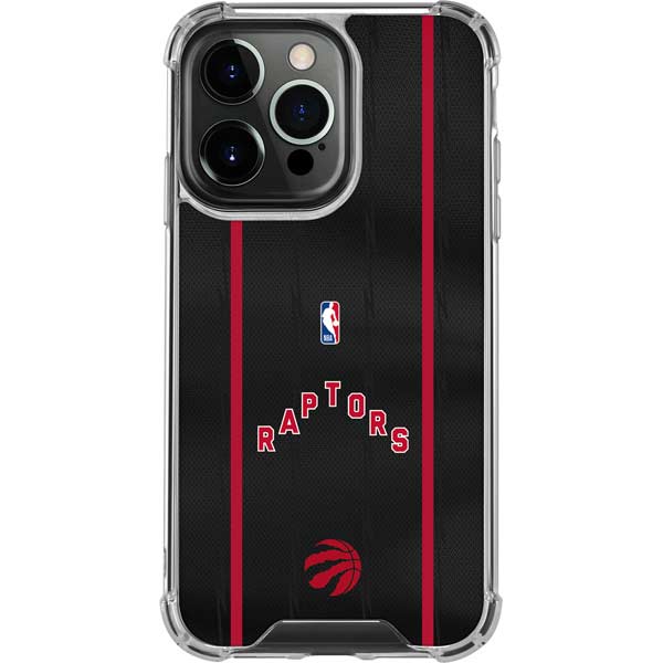 NBA Toronto Raptors Jersey iPhone 15 Pro Clear Case