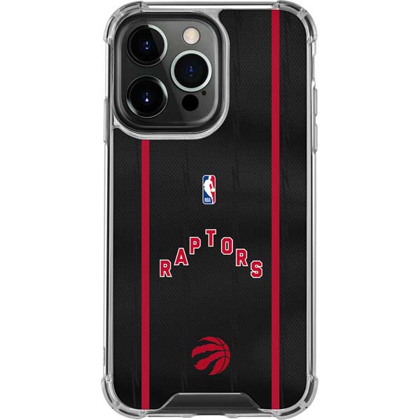 NBA Toronto Raptors Jersey iPhone 15 Pro Max Clear Case
