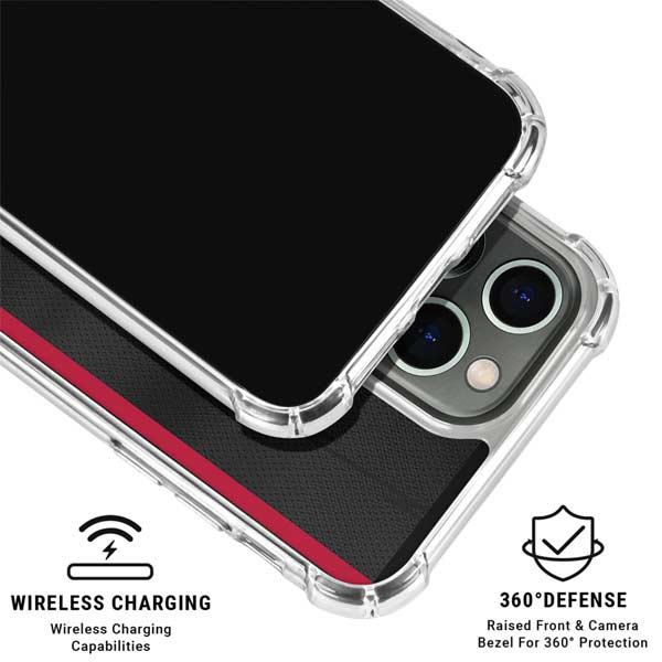 NBA Toronto Raptors Jersey iPhone 15 Pro Max Clear Case
