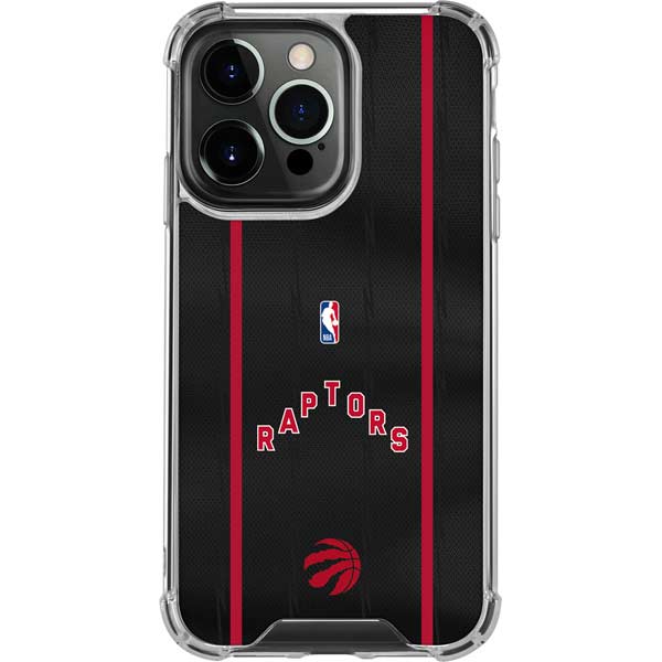 NBA Toronto Raptors Jersey iPhone 16 Pro Clear Case