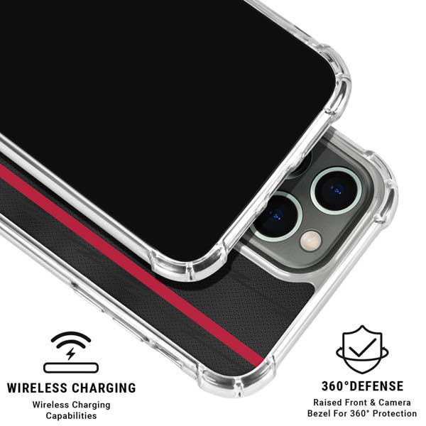 NBA Toronto Raptors Jersey iPhone 16 Pro Max Clear Case