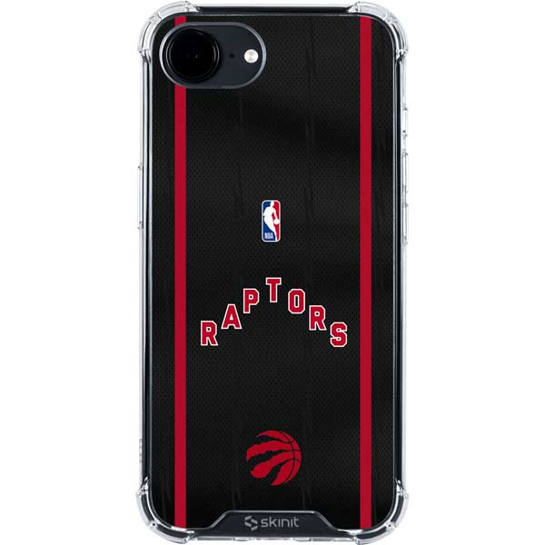 NBA Toronto Raptors Jersey iPhone 16e Clear Case