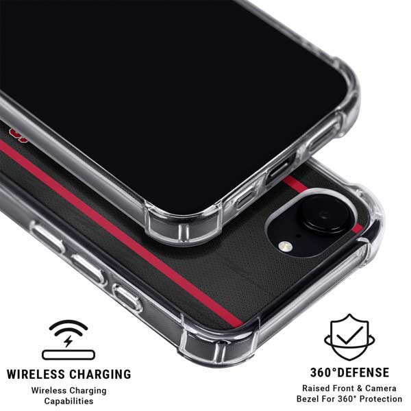 NBA Toronto Raptors Jersey iPhone 16e Clear Case