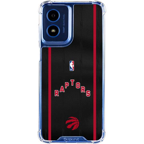 NBA Toronto Raptors Jersey Moto G Play 4G (2024) Clear Case