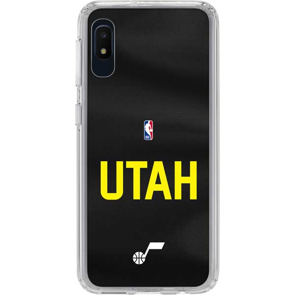 NBA Utah Jazz Jersey Galaxy A10e Clear Case