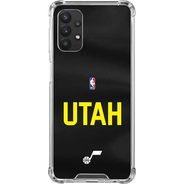 NBA Utah Jazz Jersey Galaxy A32 5G Clear Case
