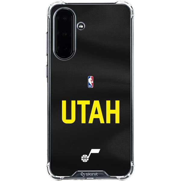 NBA Utah Jazz Jersey Galaxy A36 5G Clear Case