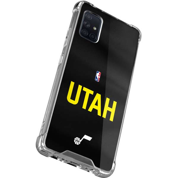 NBA Utah Jazz Jersey Galaxy A71 5G Clear Case