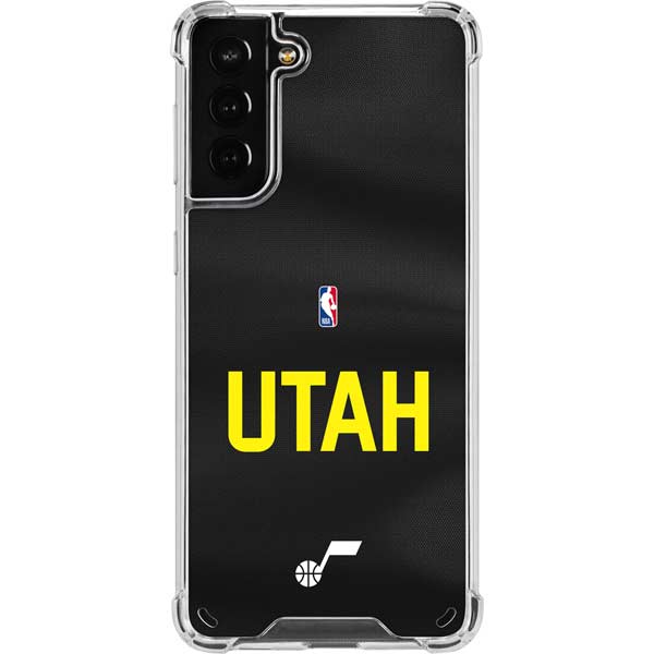 NBA Utah Jazz Jersey Galaxy S21 Plus 5G Clear Case
