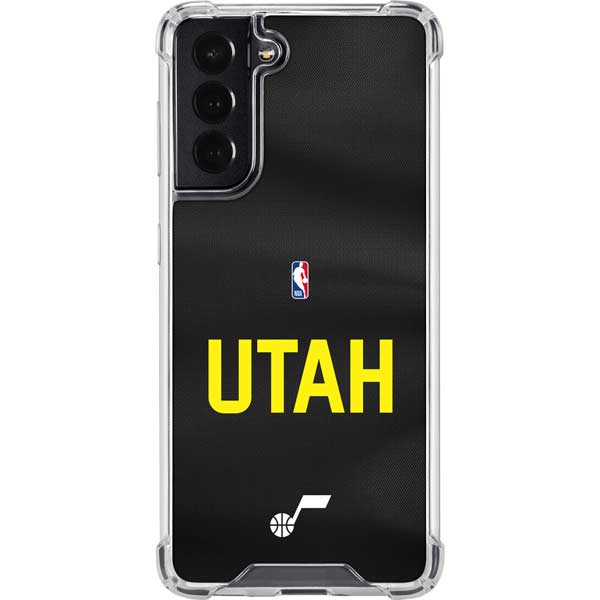 NBA Utah Jazz Jersey Galaxy S22 Clear Case