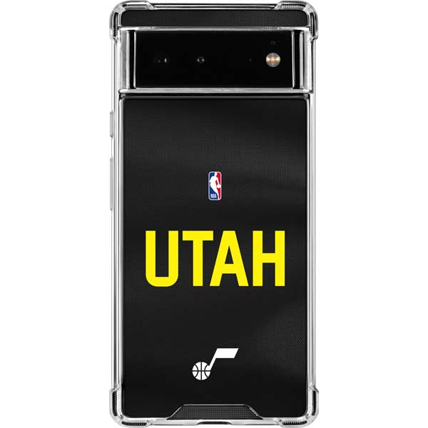 NBA Utah Jazz Jersey Google Pixel 6 Clear Case