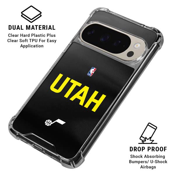 NBA Utah Jazz Jersey Google Pixel 9/9 Pro Clear Case
