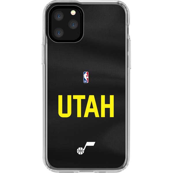 NBA Utah Jazz Jersey iPhone 11 Pro Clear Case