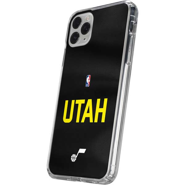 NBA Utah Jazz Jersey iPhone 11 Pro Clear Case