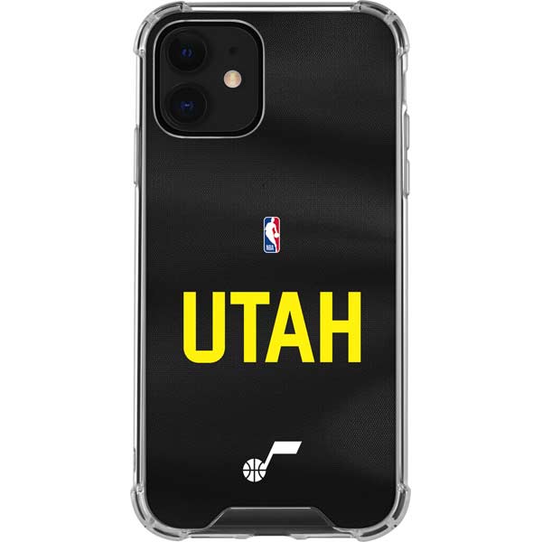 NBA Utah Jazz Jersey iPhone 12 Clear Case