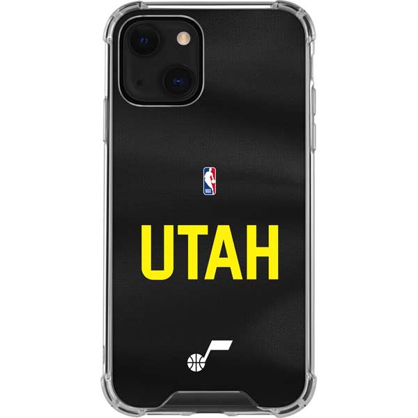 NBA Utah Jazz Jersey iPhone 13 Clear Case