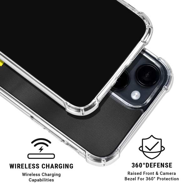 NBA Utah Jazz Jersey iPhone 14 Plus Clear Case
