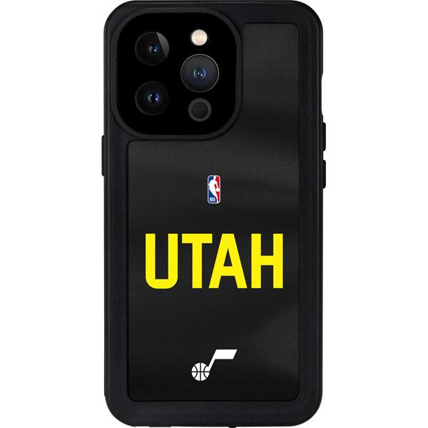 NBA Utah Jazz Jersey iPhone 14 Pro Waterproof Case