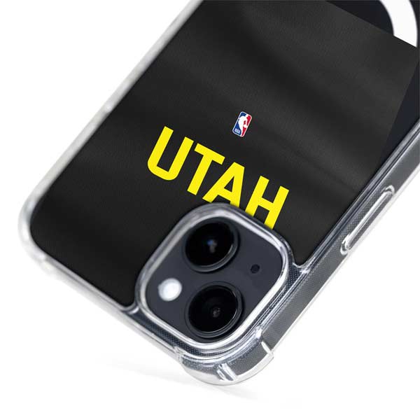 NBA Utah Jazz Jersey iPhone 15 Plus MagSafe Case