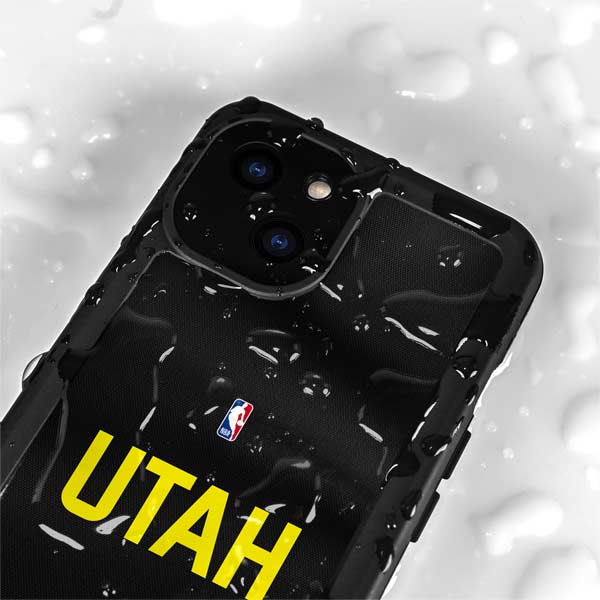 NBA Utah Jazz Jersey iPhone 15 Plus Waterproof Case